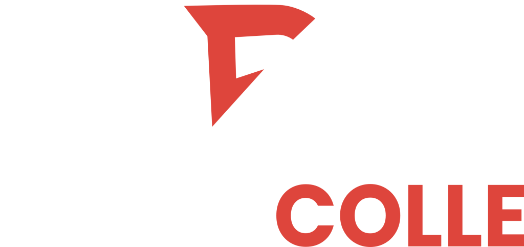 شعار شركة ديلي كول لانتاج الاسمنت اللاصق بخلفية شفافة - احمر وابيض